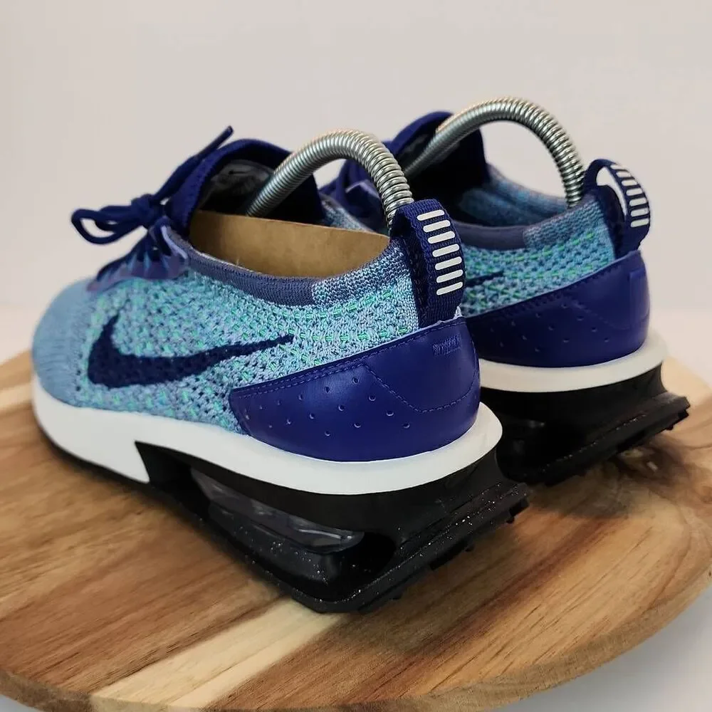 Nike Air Max Flyknit Racer Royal Blue Algae New With Tag Mens Size 6 FD2765-400